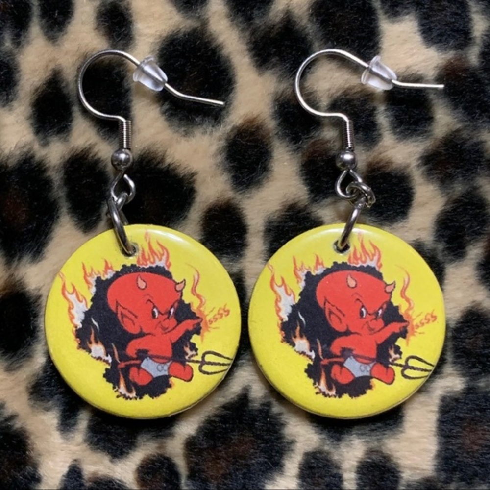 Hot Stuff Devil Earrings